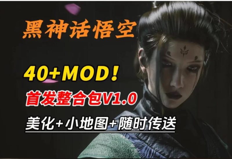 【黑神话悟空】全网首发40+MOD整合包[小地图/NSFW/传送/美化] [1+1.6G][百度盘]-单机游戏库